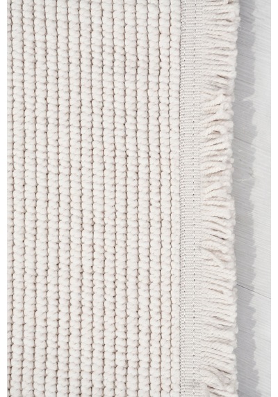 Ecolle Modern Halı Dayanıklı, Yumuşak Dokulu, Dokuma Taban, Tozumaz Krem