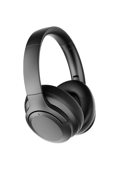 Maks Technology Lp-hd002 Ayarlanabilir Anc Aktif Gürültü Önleyicili Kulak Üstü Bluetooth Kulaklık - Siyah