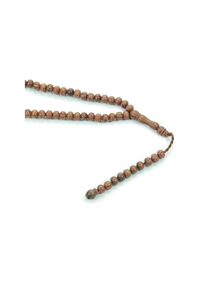 Kördiken Ağacı Küre Kesim Tesbih - 100 Lü - 7 Mm - Zikir Tesbihi - Kt-3