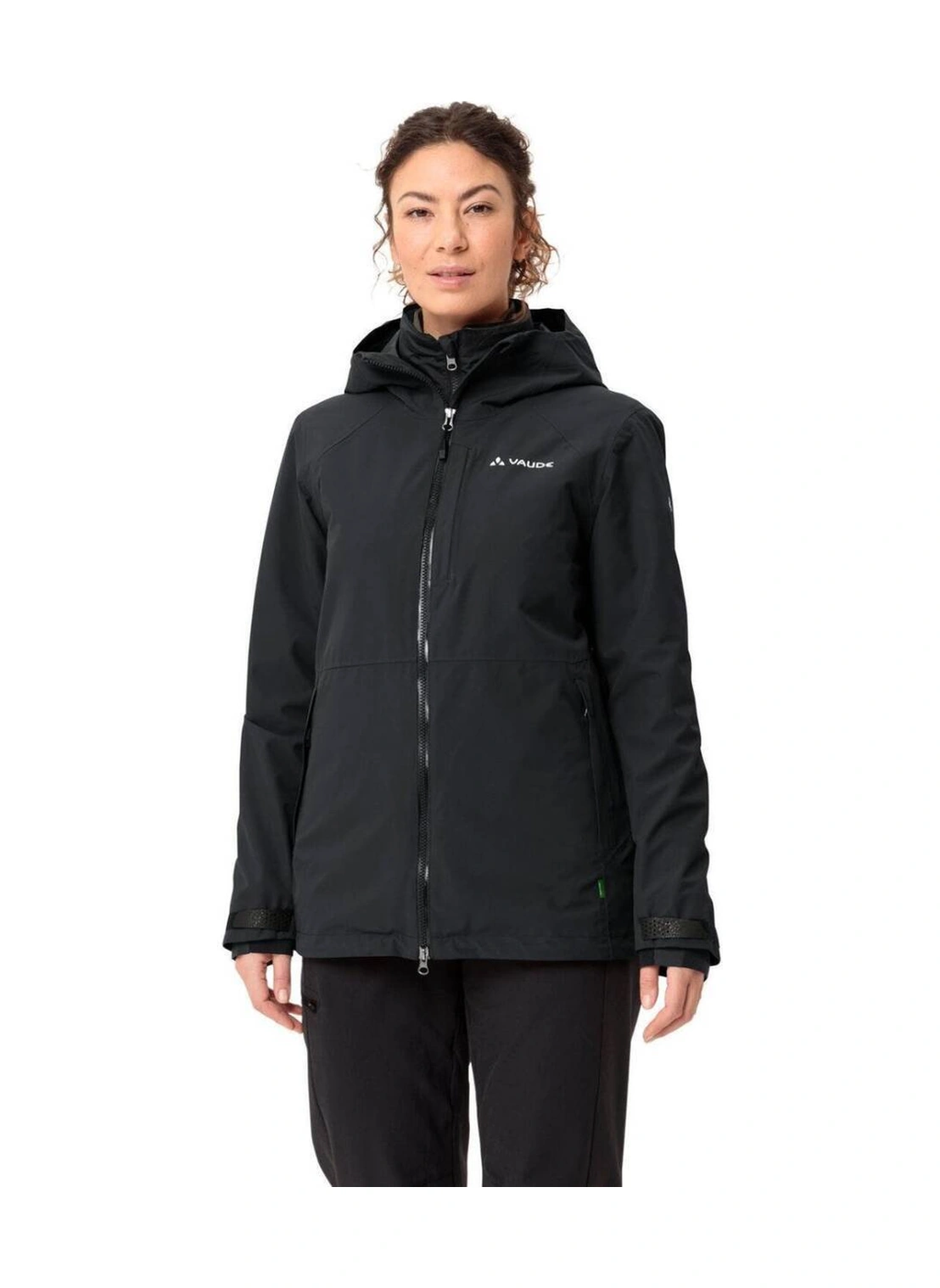 Vaude Elope Iı 3in1 Kadın Mont 46280 Black