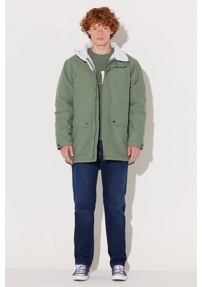 Lee Açık Yeşil Erkek Mont L232220299 Parka Ceket L232220299 Açık Yeşil