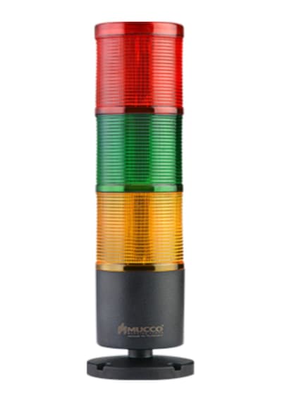 Mucco 85-260v Ac-dc Flaşör-sabit 3katlı Işıklı Kol