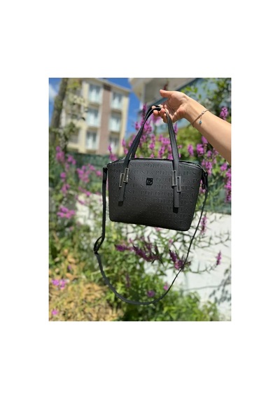 Just Polo Kadın El Ve Omuz Çantası 440113mh Siyah Düz 32069372