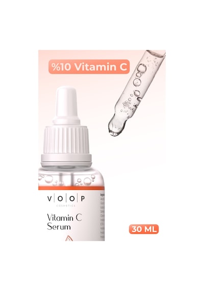 Voop Yoğun Aydınlatıcı ve Leke Karşıtı Vitamin C Serum 30 ML