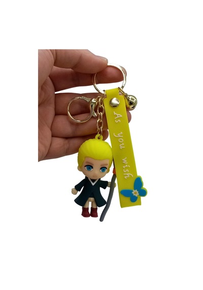 Dünyadan Hediyeler Harry Potter Draco Malfoy 3d Silikon Anahtarlık No.2