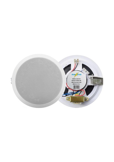 Ironstar Irh-1016 Alçıpan Tavan Hoparlör 16cm 3 Watt Trafolu Beya