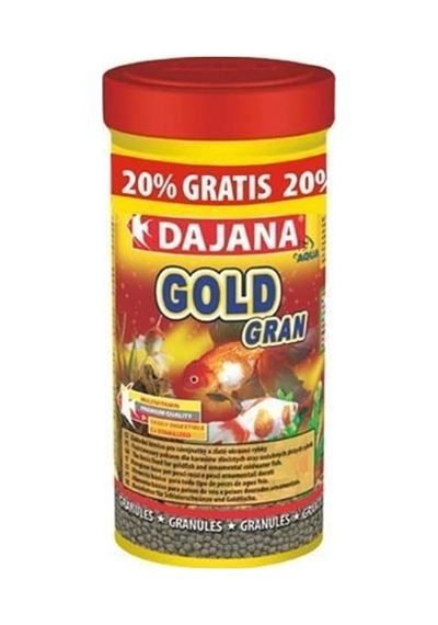 Dajana Gold Gran Granül Japon Balık Yemi 250 Ml + 50 Ml Promosyon 132 Gr
