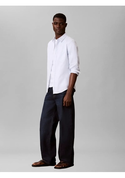 Calvin Klein Baggy Rebel Sapphıre, Ub2 Lacivert Erkek Kot Pantolon