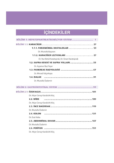 Abdominal Radyoloji Akıl Notları
