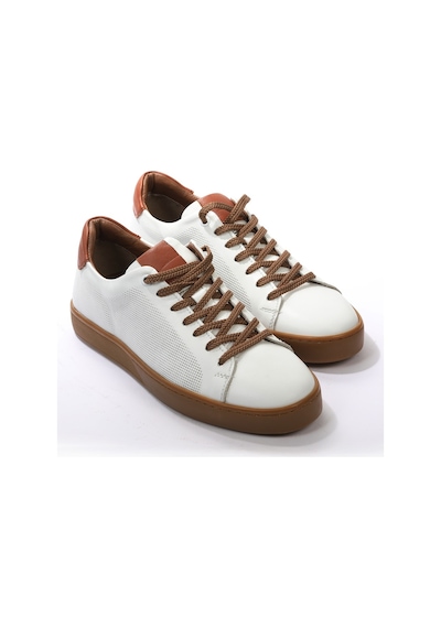 Hakiki Deri Günlük Rahat Erkek Sneaker Ayakkabı Toco5412 001