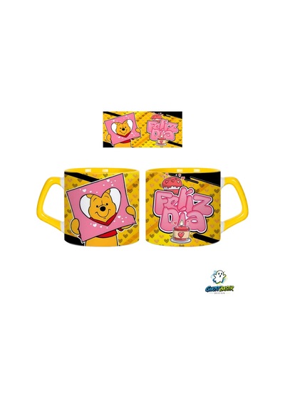 Winnie The Pooh Kupa Bardak Tek Adet 0612 Çok Renkli