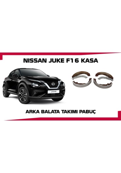 Fren Balatası Arka Papuc Juke F16