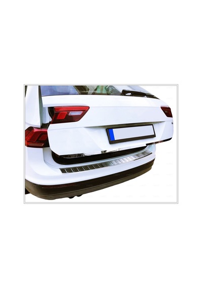 Vw Tiguan Krom Bagaj Alt Çıtası 2016 ve Üzeri Paslanmaz Çelik