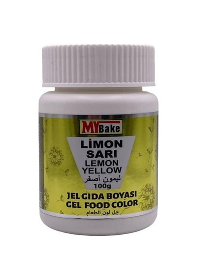 My Bake Jel Gıda Boyası Limon Sarı 100 G