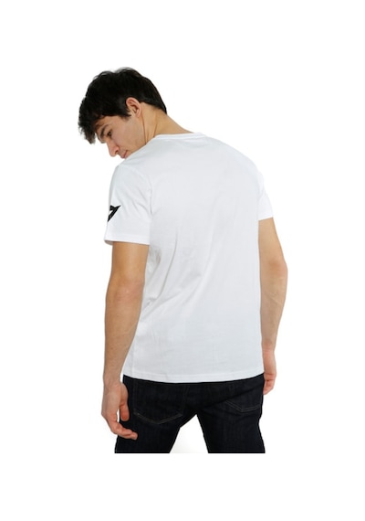 Dainese Racing Service Kısa Kol Tshirt Beyaz