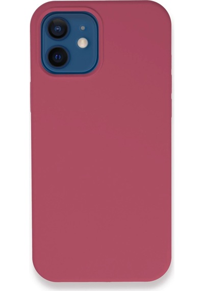 Newface - 272 - Apple iPhone Uyumlu 12 Kılıf Lansman Legant Silikon - Metemıx - - Fuşya