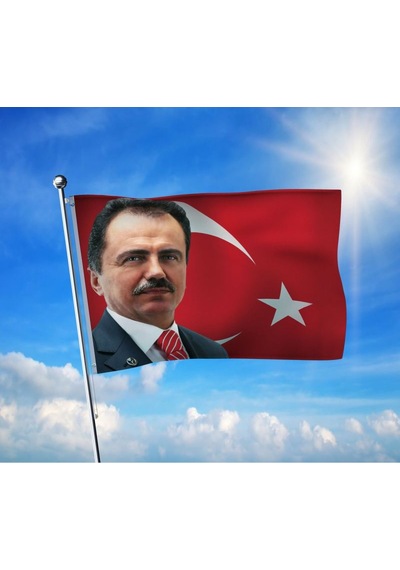 Muhsin Yazıcıoğlu Türk Bayrağı Premium Raşel Kumaş 100x150 Cm Diğer