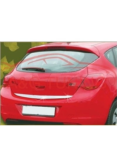 Opel Astra J Hb Krom Bagaj Alt Çıta Formlu 2010 Üzeri Paslanmaz Ç
