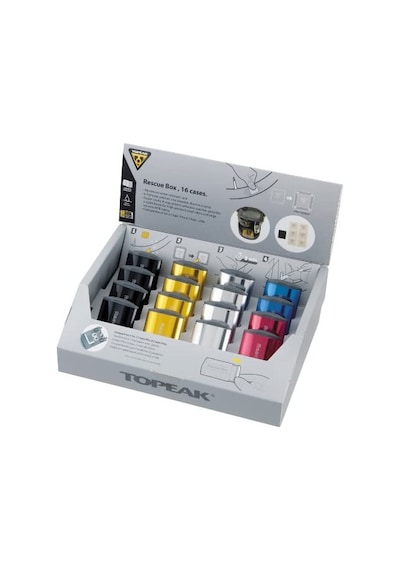 Topeak Trb02 6lı Yama Kiti Siyah - Kırmızı
