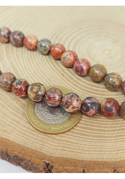 Jasper Taşı Tesbih 33lük 8mm 53086 Çok Renkli