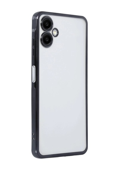 Samsung Galaxy A06 Uyumlu Kılıf Lensli Silikon - Siyah