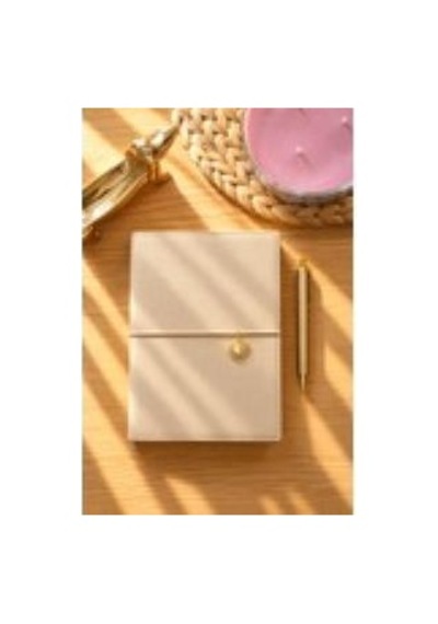 Victoria's Journals Charm-2027 Yılı Günlük Ajanda A5 -değişebilen Iç Ve Charm .yaldız Kenar. Bej