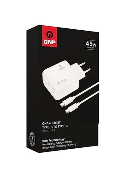 Genpa 45w Gan Şarj Adaptörü Ve Type-c Kablo Seti