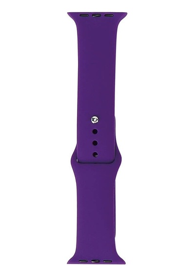 Watch 42mm Band Serisi Klasik Kordon Silikon Strap Kayış-derin Mor