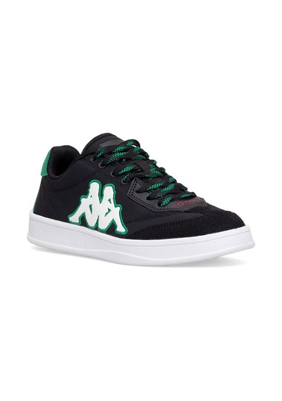 Kappa Kp-1039m Erkek Klasik Sneaker Siyah - Yeşil Siyah - Yeşil