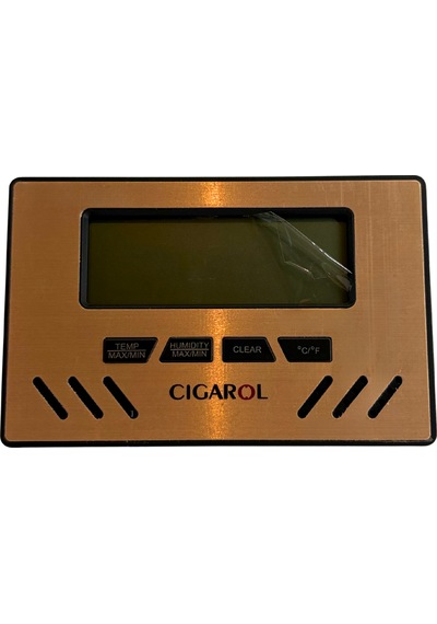Humidor Nem Ölçer Bakır