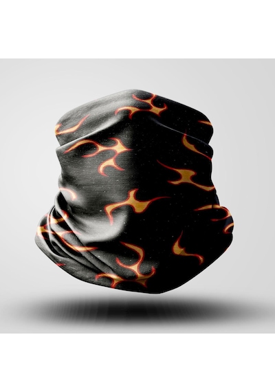 Buff Maske Bandana Alev - Motosiklet Atv Bisiklet