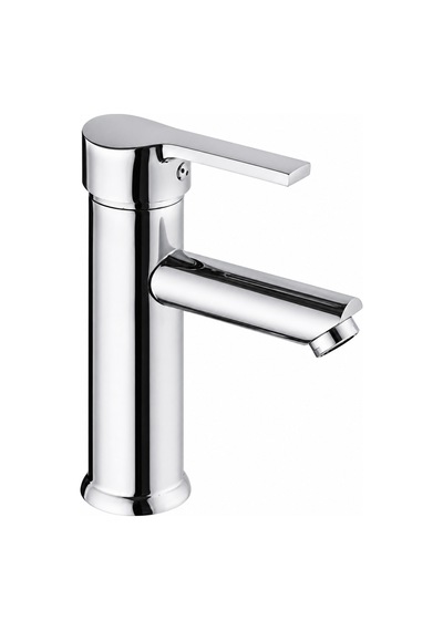 Delta Kompakt Lavabo Bataryası Tek Kollu Banyo Armatürü, Krom