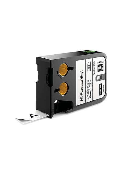 Dymo Xtl Çok Amaçlı Vinil 19X7 Beyaz Siyah 1868752