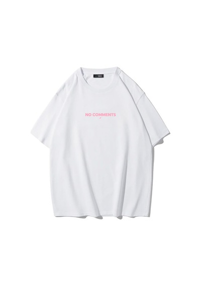 Brz Collectıon Brz Collection Unisex Oversize No Comments T-shirt Beyaz