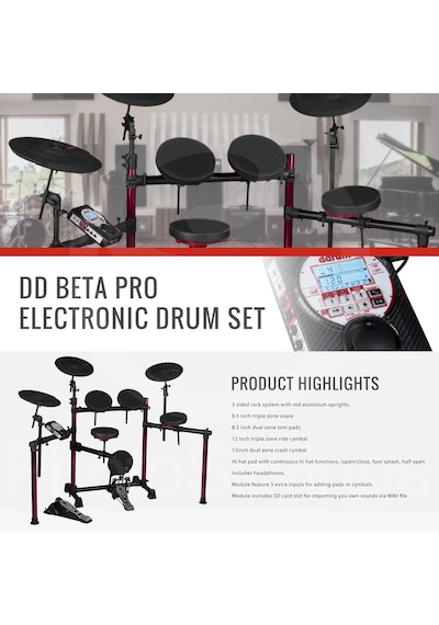 Ddrum Ddbeta Pro Kıt Dijital Bateri Profesyonel Seri Ful Set