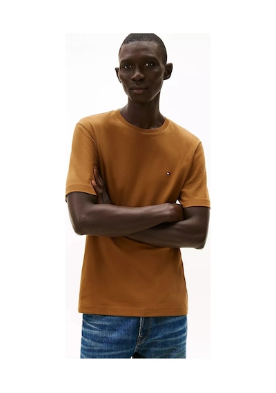 Lıght Interlock Tee Erkek Kahverengi T-shirt - Mw0mw37508