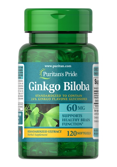 Puritan's Pride Ginkgo Biloba Mabet Ağacı Brain Functions 120 Cap
