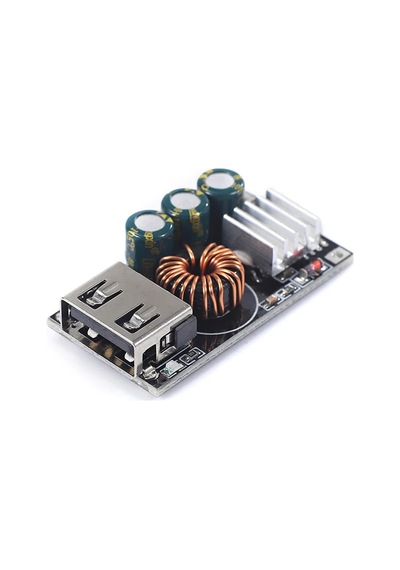 QC3 Hızlı Şarj Modülü DC 10-32V 24W to 5V Usb Voltaj Düşürücü Cep Telefonu Uyumlu iOS Android