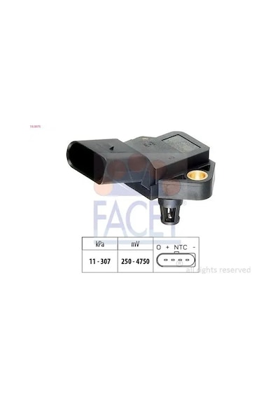 Vw Passat B5.5 Map Sensoru 1.9 Tdi 2002-2005 Avf Awx Facet 103075