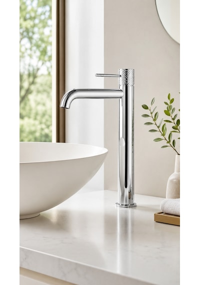 Iconıc Çanak Tipi Lavabo Bataryası Krom Vm-1511
