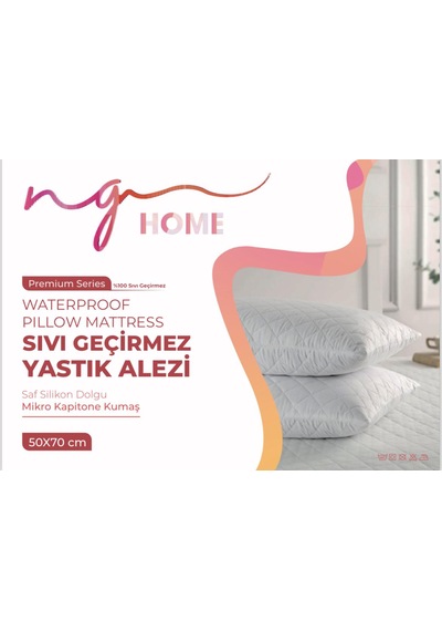 Ng Home Sıvı Geçirmez Kapitoneli Yastık Alezi