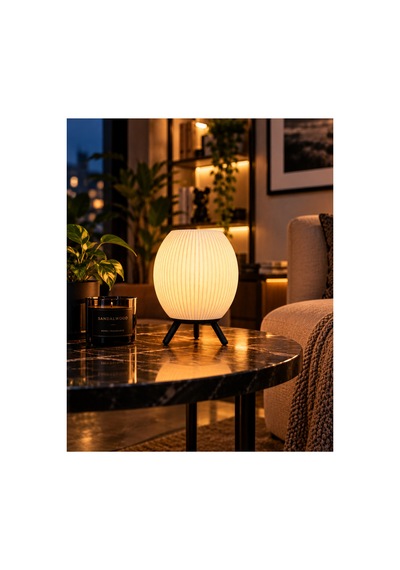 Mumluk Dekoratif Modern Görünüm Beyaz - 921067291 Beyaz