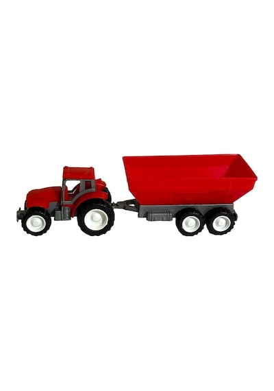 Traktör Oyuncak 3'lü Set Süper Farm Modern Design Römorklu Traktör Set Renkli