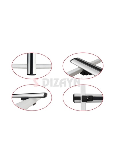 S-dizayn Universal Basic Model Gri Ara Atkı 170 Cm A+ Kalite