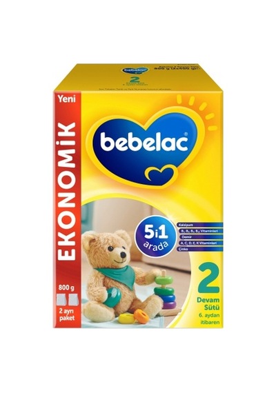 Bebelac 2 Devam Sütü 800 G 2 Adet
