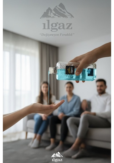 Ilgaz Buz Ferahlığı Kolonyası 4'lü Set 80 Derece 400 Ml Elegance Series
