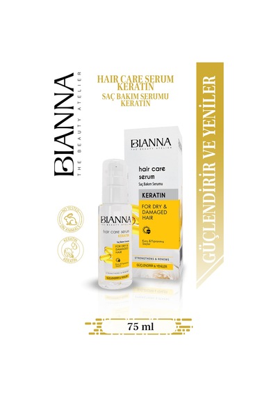 Keratin Saç Bakım Serumu 75 ML