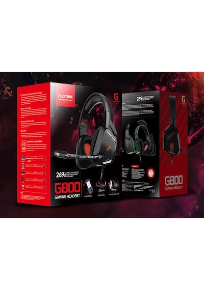 Plextone G800 Teleskopik Kablolu Kulak Üstü Oyuncu Kulaklığı