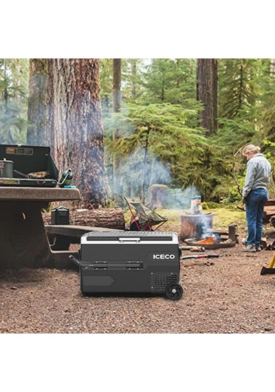 Iceco K65s 12/24volt 65lt Akülü/kablolu/ Kompresörlü Tekerlekli Outdoor Oto Buzdolabı/dondurucu Akü