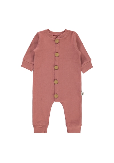 Civil Baby Bebek Patikli Tulum 1-6 Ay Gül Kurusu Gül Kurusu